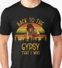 Zurück zu den Zigeunern, dass ich Vintage Retro T-Shirt war Slim Fit T-Shirt