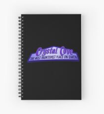 Crystal Cove The Most Hauntedest Place on Earth Spiral Notebook