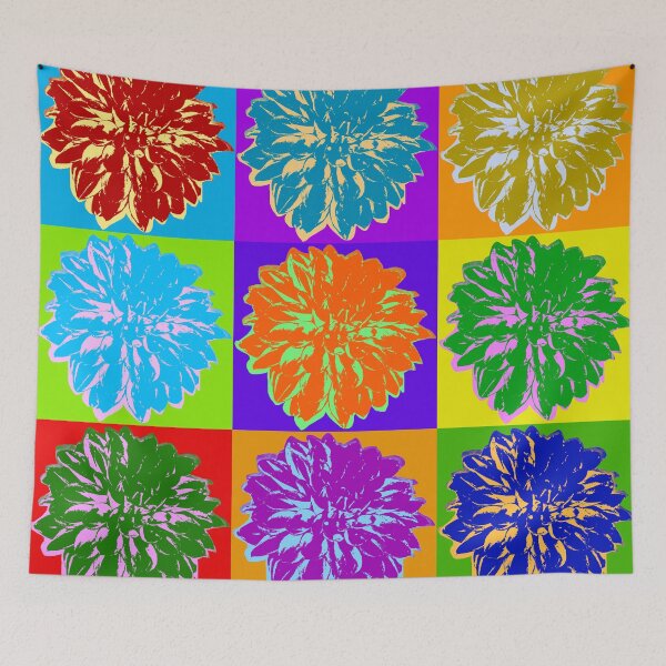 Item preview, Poster with cornflower in pop art style designed and sold by anytka.