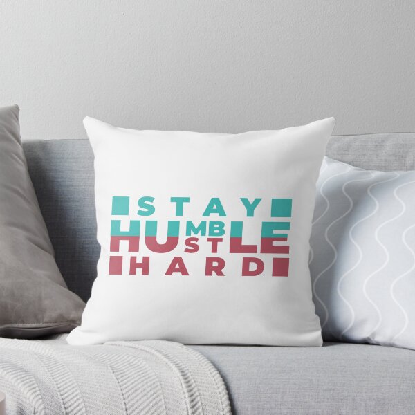 Aperçu de l'œuvre Restez humble Hustle Hard créée et vendue par -Dominik-.