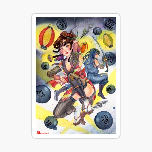 Kunoichi (くノ一) Sticker