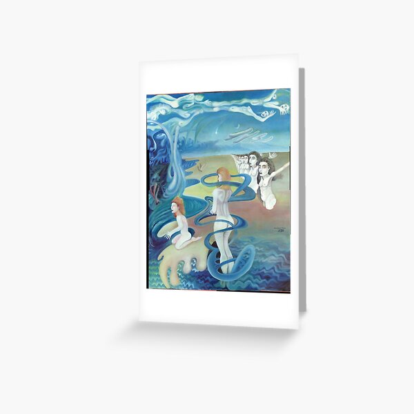 Narcissus Echo Greeting Card