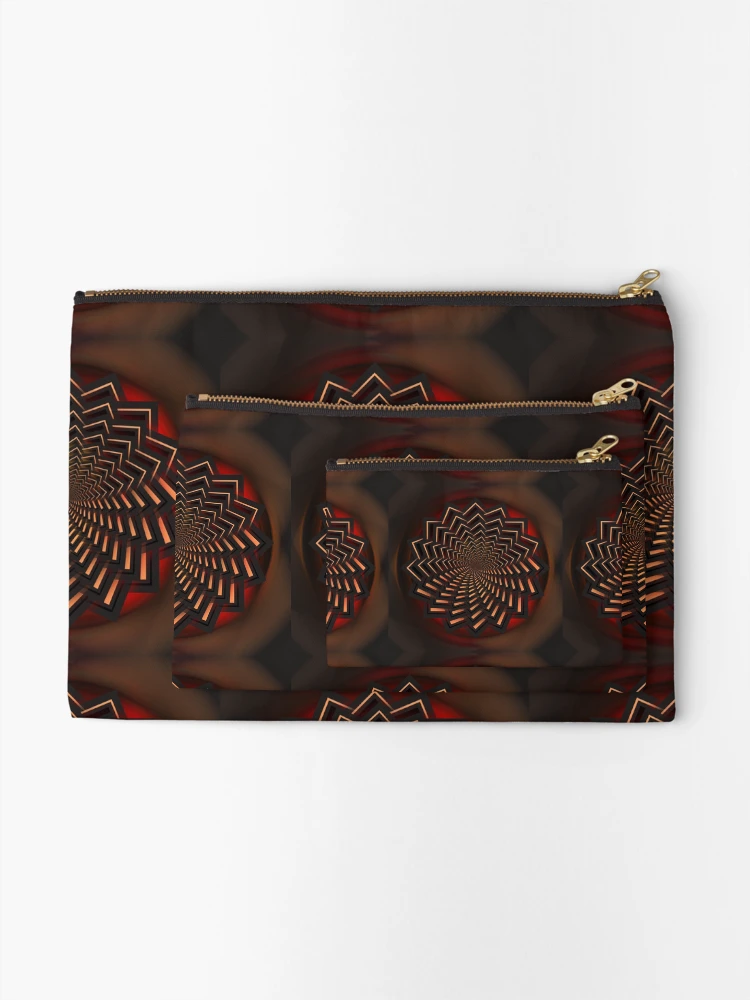Thumbnail 2 of 4, Zipper Pouch, Snail Riding designed and sold by ARTmanhART.