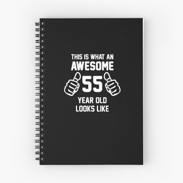 Item preview, Awesome 55 Year Old Shirt 55th Birthday T-Shirt Great Gift for Mom or Dad Short-Sleeve Jersey Tee designed and sold by Panda Branda.