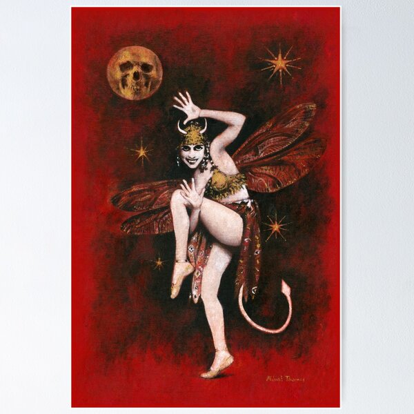 Item preview, Devil Dancing Lady designed and sold by mictomart.