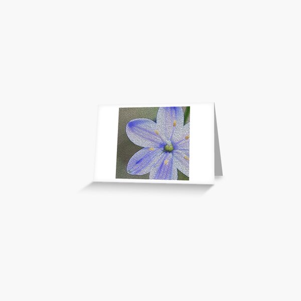 Blue Stars Greeting Card