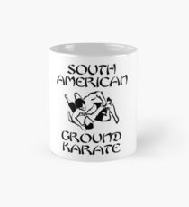 Südamerikanisches Bodenkarate in Aktion Tasse (Standard)