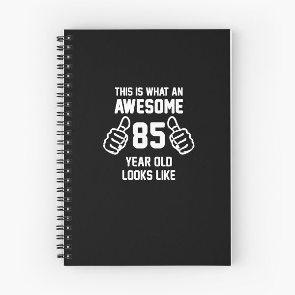Item preview, Awesome 85 Year Old Shirt 85th Birthday T-shirt Great Gift for Grandparent Short-Sleeve Jersey Tee designed and sold by Panda Branda.