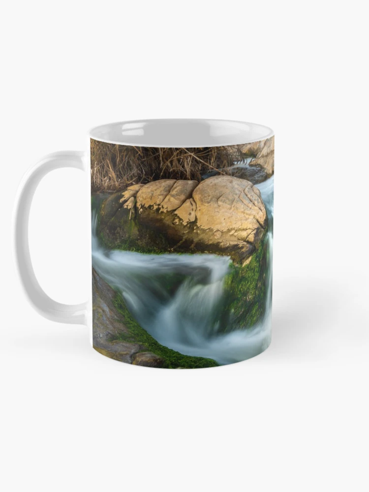 Thumbnail 5 of 6, Coffee Mug, Little Waterfall  designed and sold by Ralph Goldsmith.