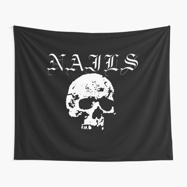 Aperçu de l'œuvre Ongles, groupe de punk hardcore, blanc créée et vendue par TheSmartChicken.