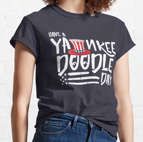 Yankee Doodle Dandy Chicago Unisex Retro T-Shirt Heather Royal / S