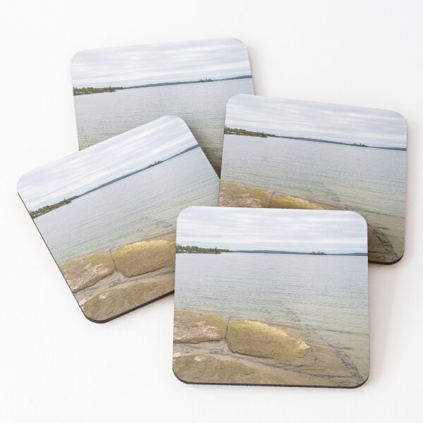 Item preview, Tiled Bedrock - Lake Manitou Cool Vista designed and sold by Georgia Mizuleva.