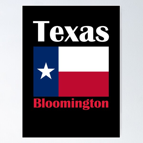 Item preview, Bloomington TX designed and sold by CrankyOldDude.