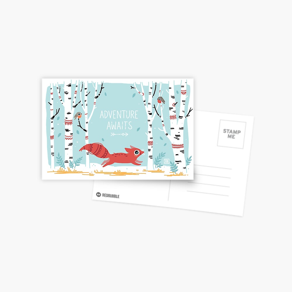 Adventure Awaits Postcard