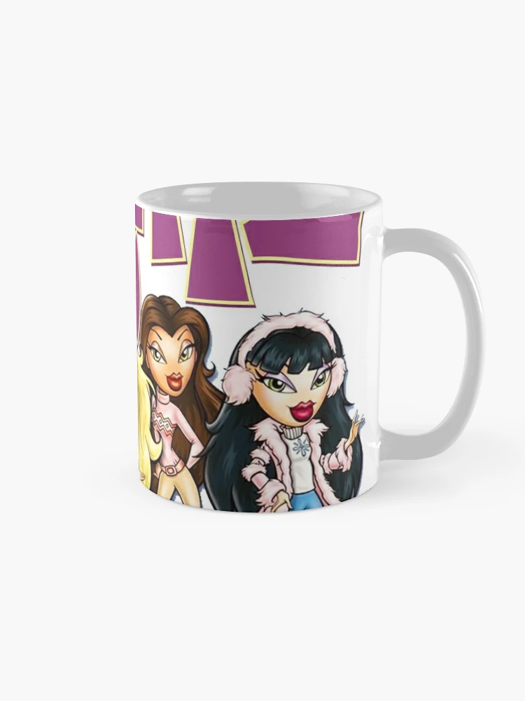 Bratz Dolls As Rock Stars Coffee Mug by Natasa Janjatovic - Fine