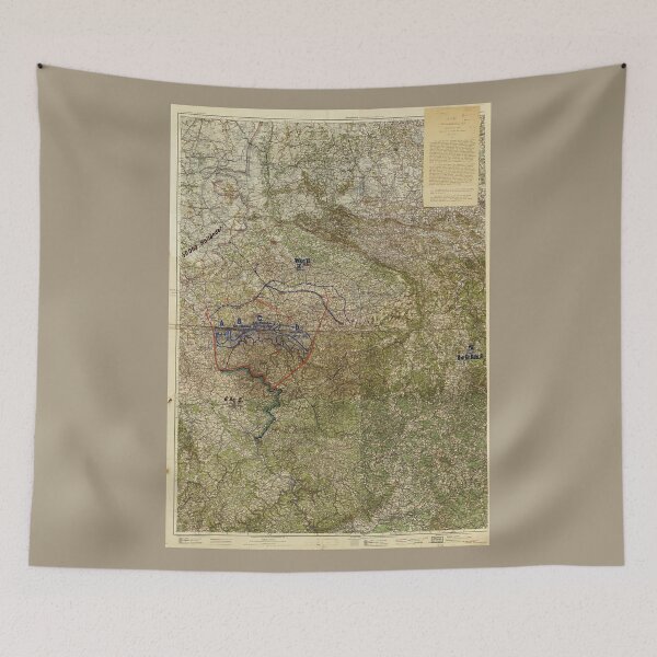 Item preview, Map of the Ruhr Uprising March-April 1920 designed and sold by allhistory.
