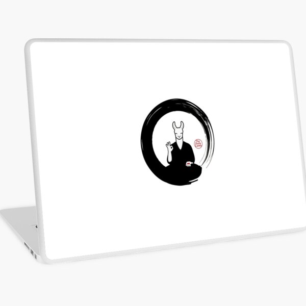 Red-pill Enso Laptop Skin