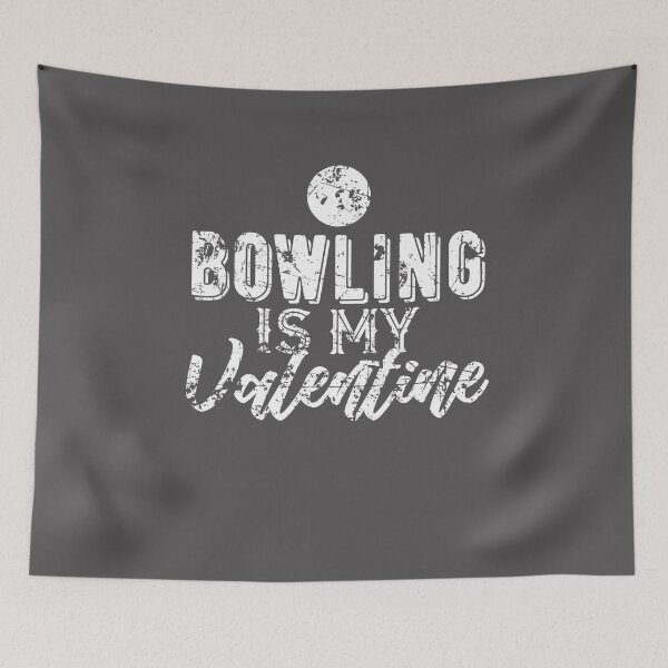 Item preview, Gift for Bowling Fans Bowling is My Valentine designed and sold by IvonDesign.