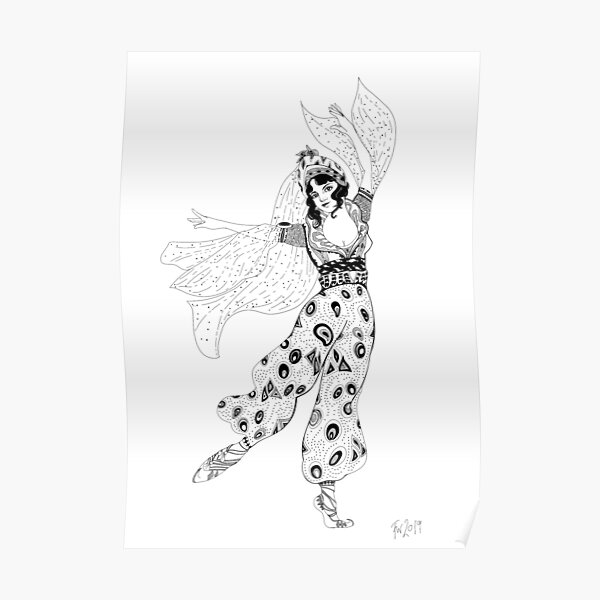 A dance of Bakst #1 Poster