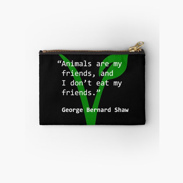 Item preview, vegan quotes - george bernard shaw designed and sold by MagicDoorknob.