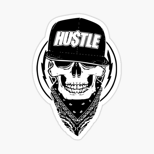 Las Vegas Raiders Skull - Bandana Sticker for Sale by Reckless-Design