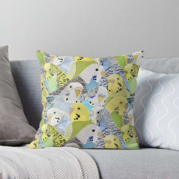 Item preview, Budgie Parakeets designed and sold by Amy Hadden.
