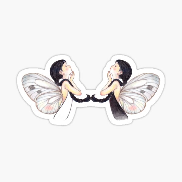Two Fairies Sticker