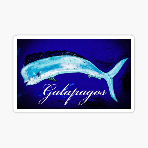 Galapagos Mahi Sticker