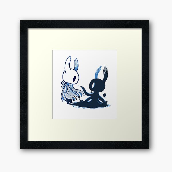 Hollow knight shade Framed Art Print