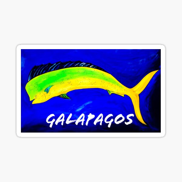 Galapagos Mahi Sticker