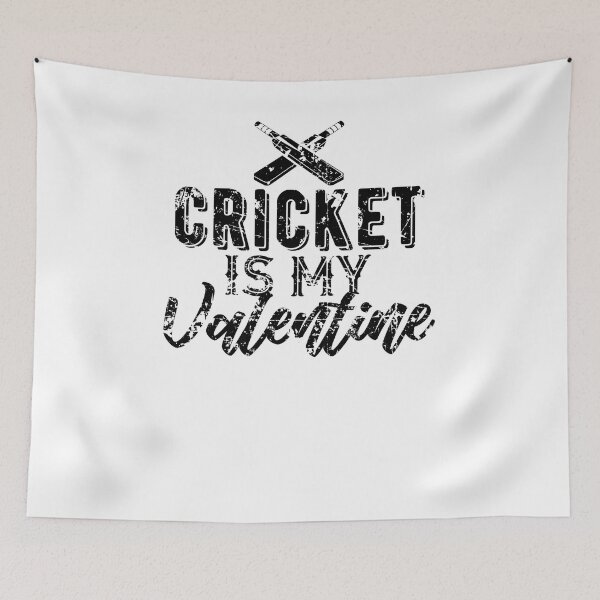 Item preview, Cricket is My Valentine Gift for Cricket Fans  designed and sold by IvonDesign.