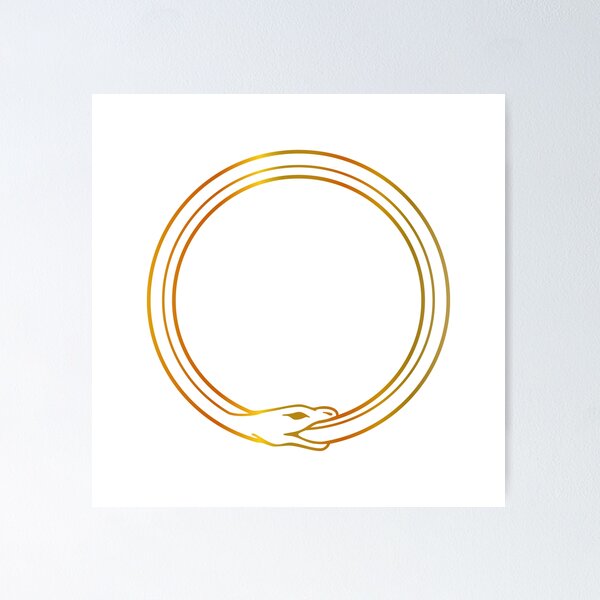 Item preview, The symbol of Ouroboros snake- The self ingesting snake designed and sold by Shawlin Islam.