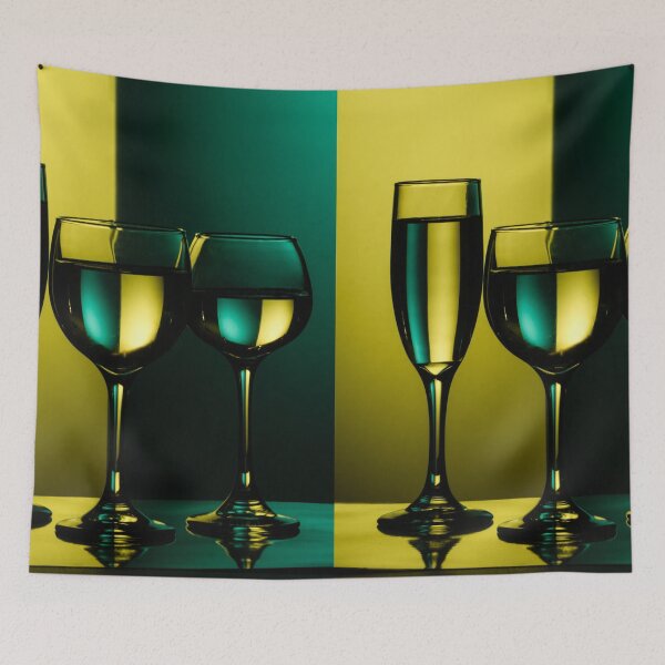 Item preview, Colured Wine Glasses 5 designed and sold by Robert Alsop.