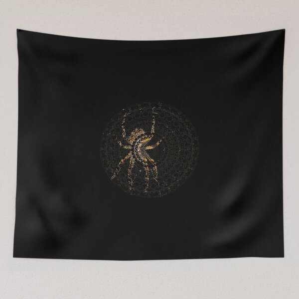 Item preview, New Mandala Pattern - Spider Gold HIndi India designed and sold by Elpano.