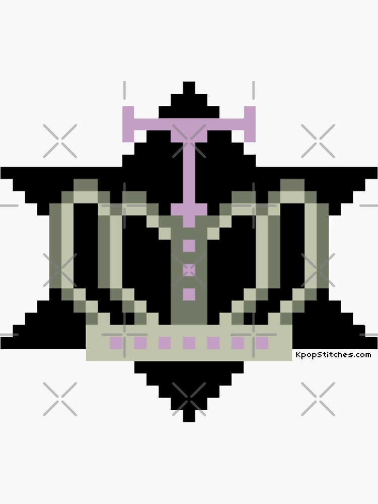Teen Top star crown pixel no text by dubukat
