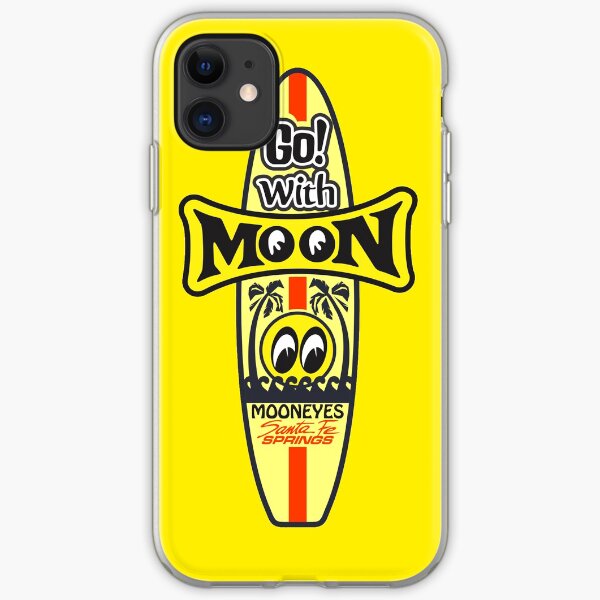 go with moon eyes iPhone Soft Case
