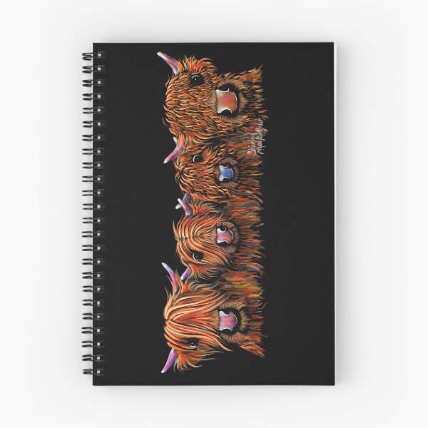 Item preview, HiGHLaND CoW PRiNT SCoTTiSH ' THe GiNGeR NuTS ' BY SHiRLeY MacARTHuR designed and sold by Shirley MacArthur Art.