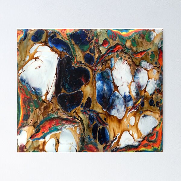 Item preview, Abstract Encaustic designed and sold by LoveInTheStorm.