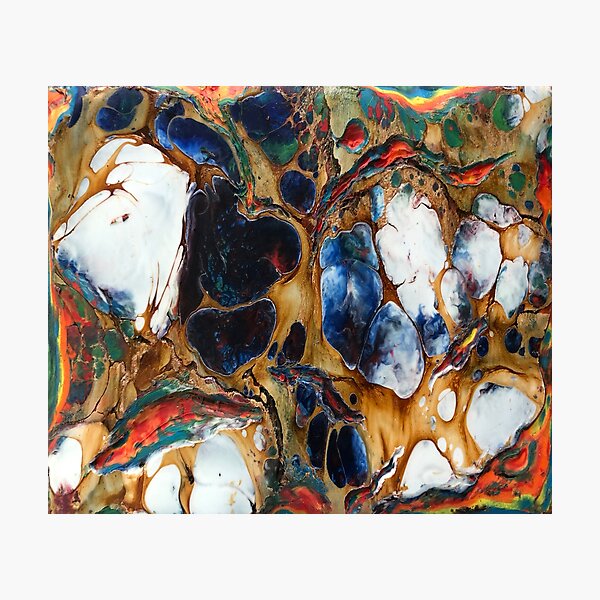 Item preview, Abstract Encaustic designed and sold by LoveInTheStorm.