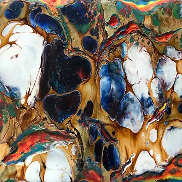 Artwork thumbnail, Abstract Encaustic by LoveInTheStorm