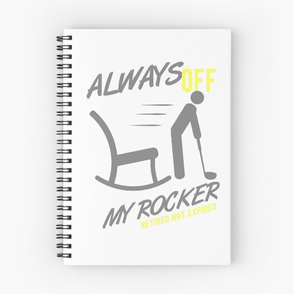Item preview, Senior Golf Gift Funny Always Off my Rocker designed and sold by kennieblossoms.
