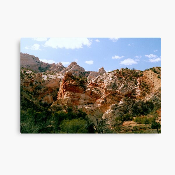 Grand Staircase - Escalante Red Rocks Canvas Print