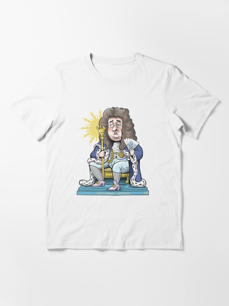 Alternate view of Le Roi, Louis XIV, King of France Essential T-Shirt
