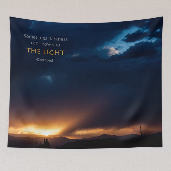 Item preview, Sometimes Darkness Can Show You The Light designed and sold by greenhumbirdcre.