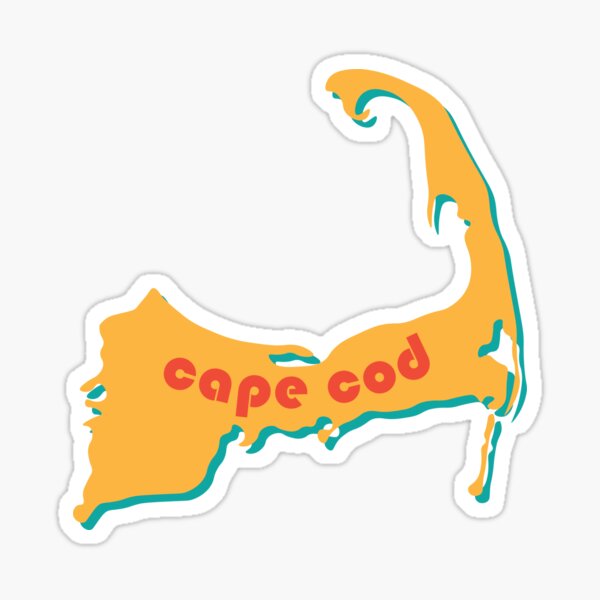 &ldquo;cape cod sticker&rdquo; Sticker for Sale by margolunet | Redbubble