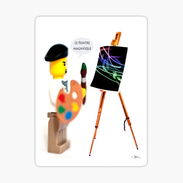Le Peintre (The Painter) Sticker