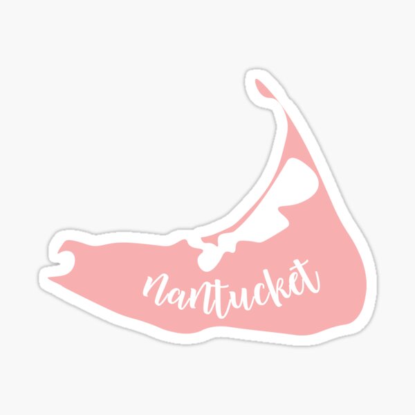 Nantucket All Over Sticker 24 oz Bottle – Nantucket Boat Basin