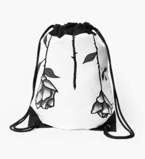 Roses Drawstring Bag