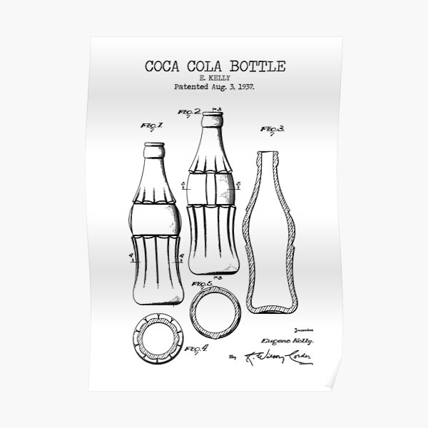 Vintage Coke Pin Up Girl Large Poster Art Print Black /& White Card or Canvas