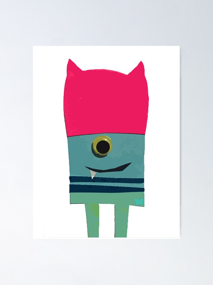 Thumbnail 1 of 3, Poster, Pink Hat  designed and sold by MaribelDesigns.